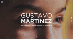 Desktop Screenshot of gustavomartinez.com.ar